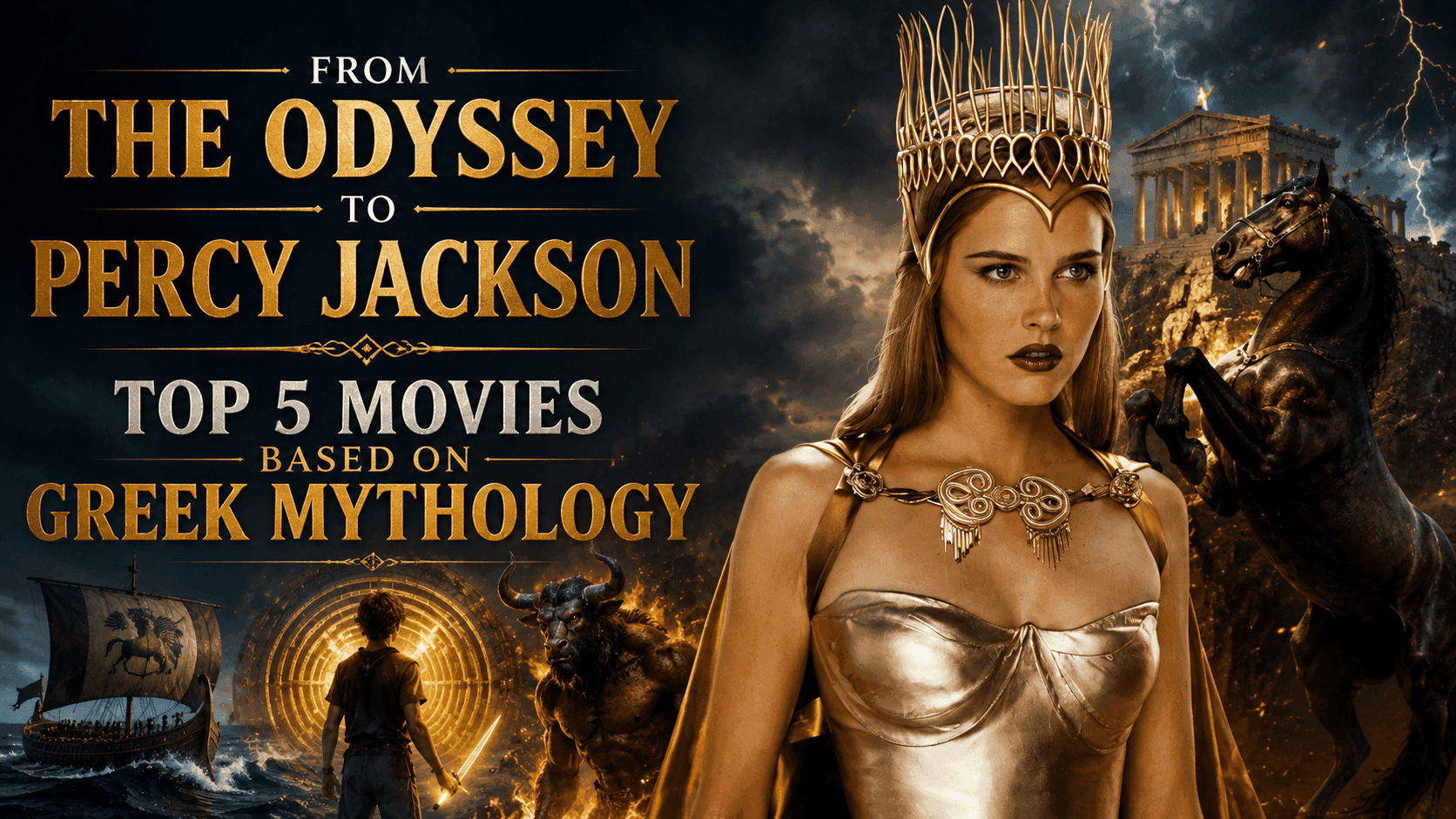 द ओडिसी से Percy Jackson तक, ग्रीक मिथकों पर बनी 5 फिल्में