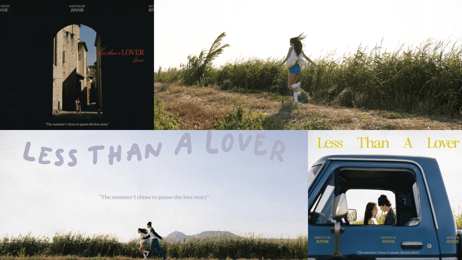 JENNIE ने "Less Than a Lover" का नया टीज़र किया जारी