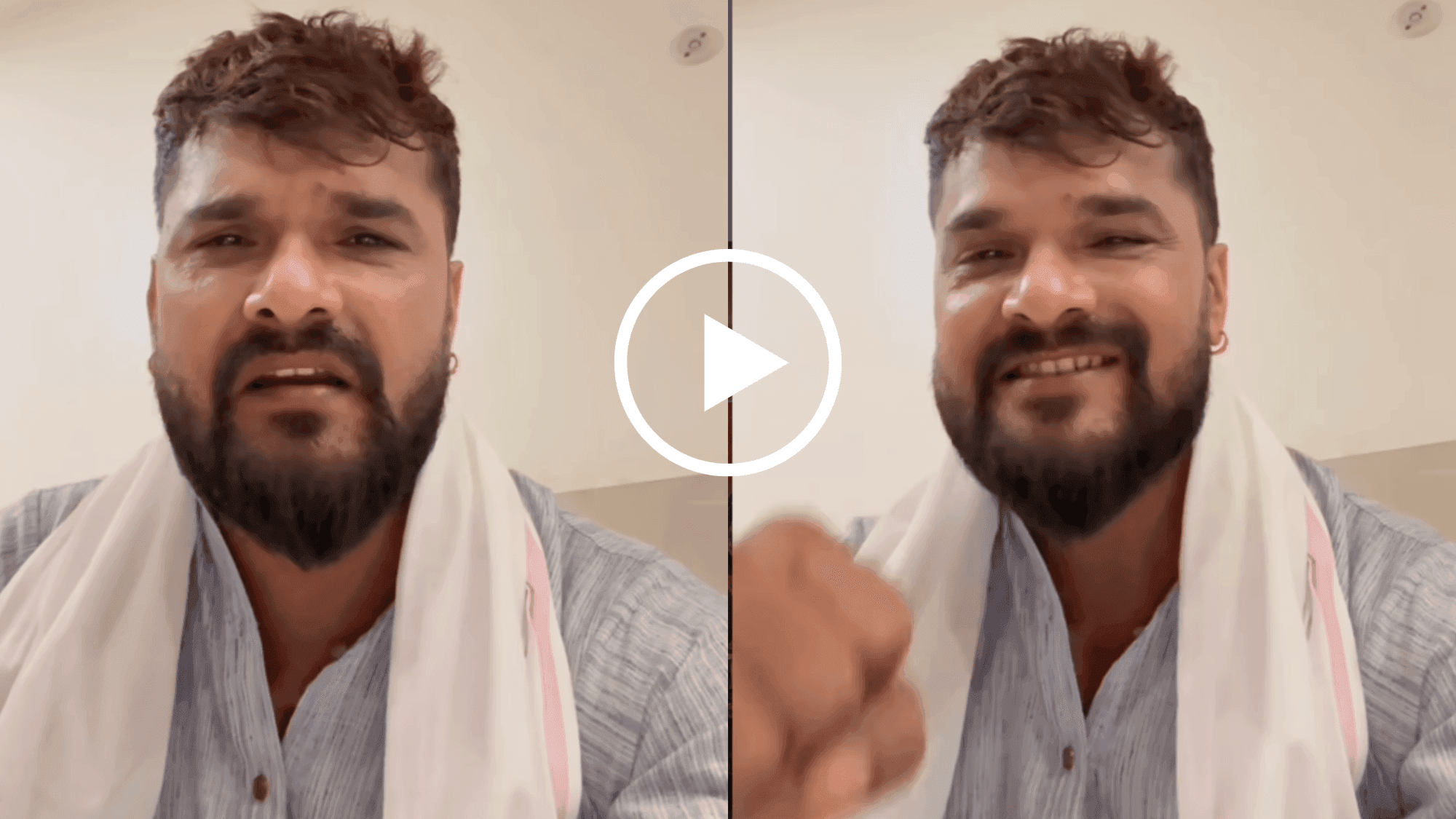 खेसारी लाल यादव का नया वीडियो वायरल, बोले - भाईचारा दिखाने का समय