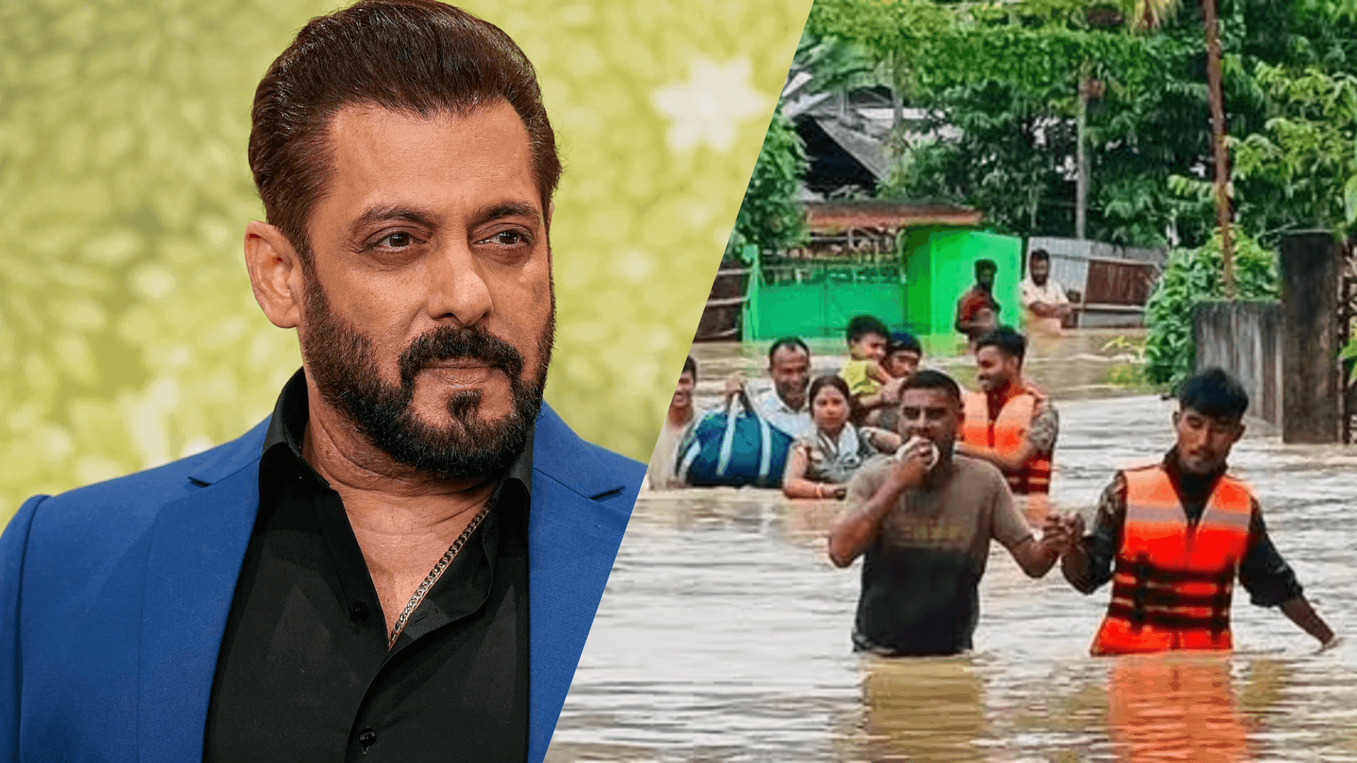 Salman Khan - Assam Flood