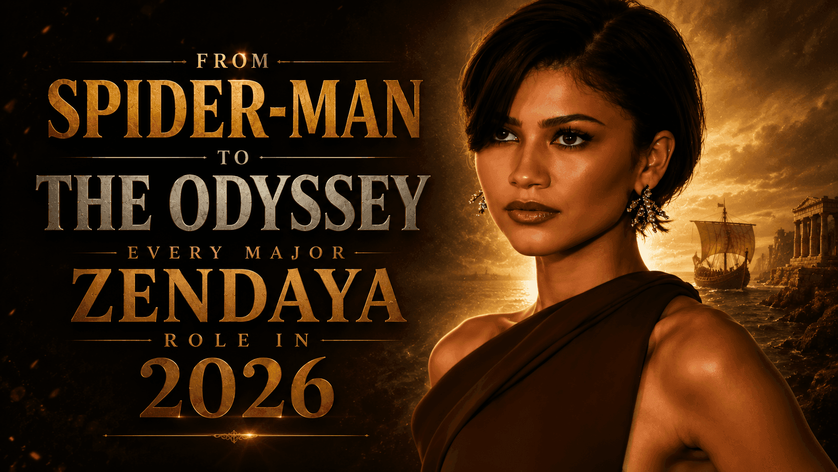 Spider-Man से The Odyssey तक, 2026 में Zendaya के बड़े रोल