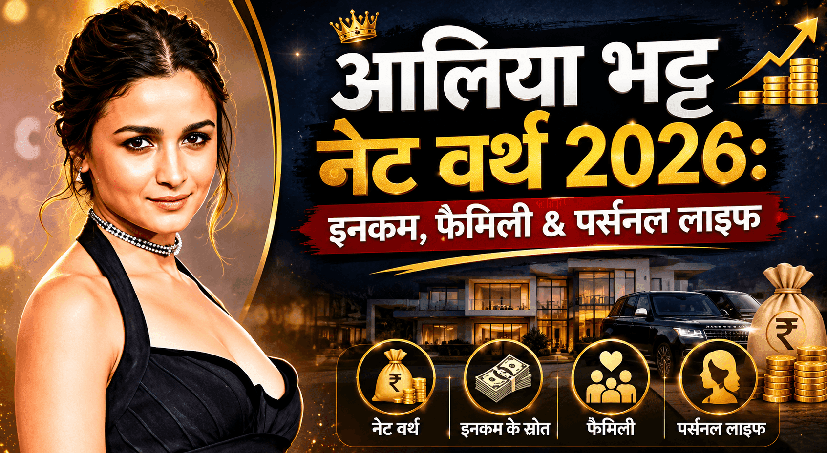 आलिया भट्ट नेट वर्थ 2026: आय, परिवार और निजी जीवन