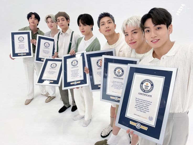 BTS का 'Swim' 600 Million Spotify Streams के साथ रिकॉर्डधारी