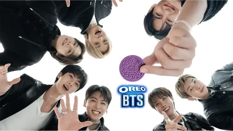 BTS ने OREO संग किया पहला Global Snack Partnership Deal!
