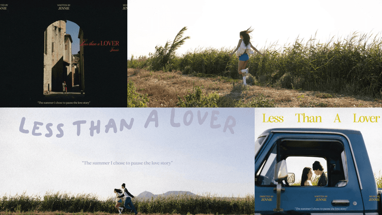 JENNIE ने "Less Than a Lover" का नया टीज़र किया जारी