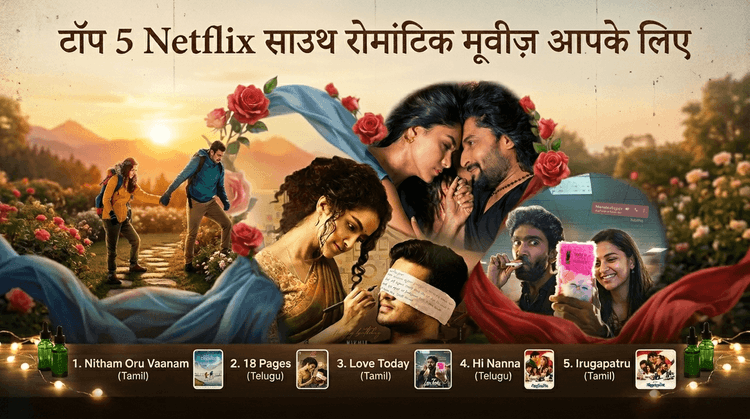 टॉप 5 Netflix साउथ रोमांटिक मूवीज़ आपके लिए