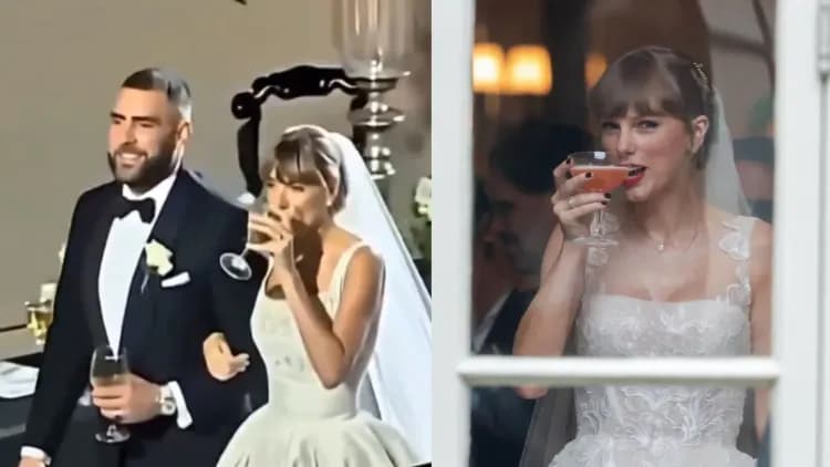 Taylor Swift और Travis Kelce ने रचाई शादी, Fans हुए खुश