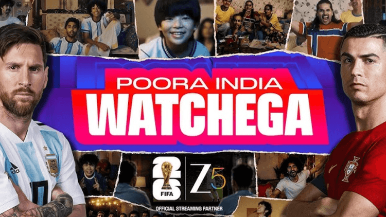 FIFA World Cup 2026 भारत में फुटबॉल क्रेज Zee पर 100M व्यूज