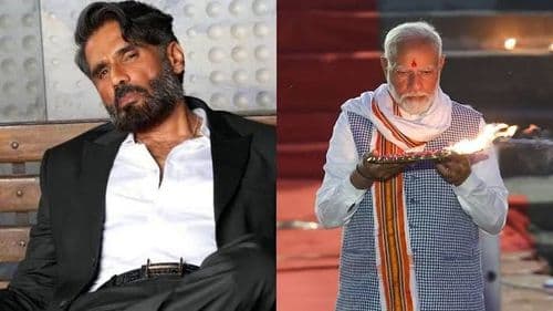 सुनील शेट्टी की पोती PM मोदी की तस्वीर को भी चढ़ाती है लड्डू