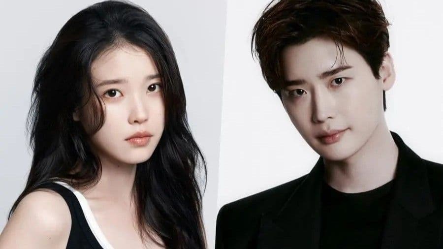 IU and Lee Jong Suk