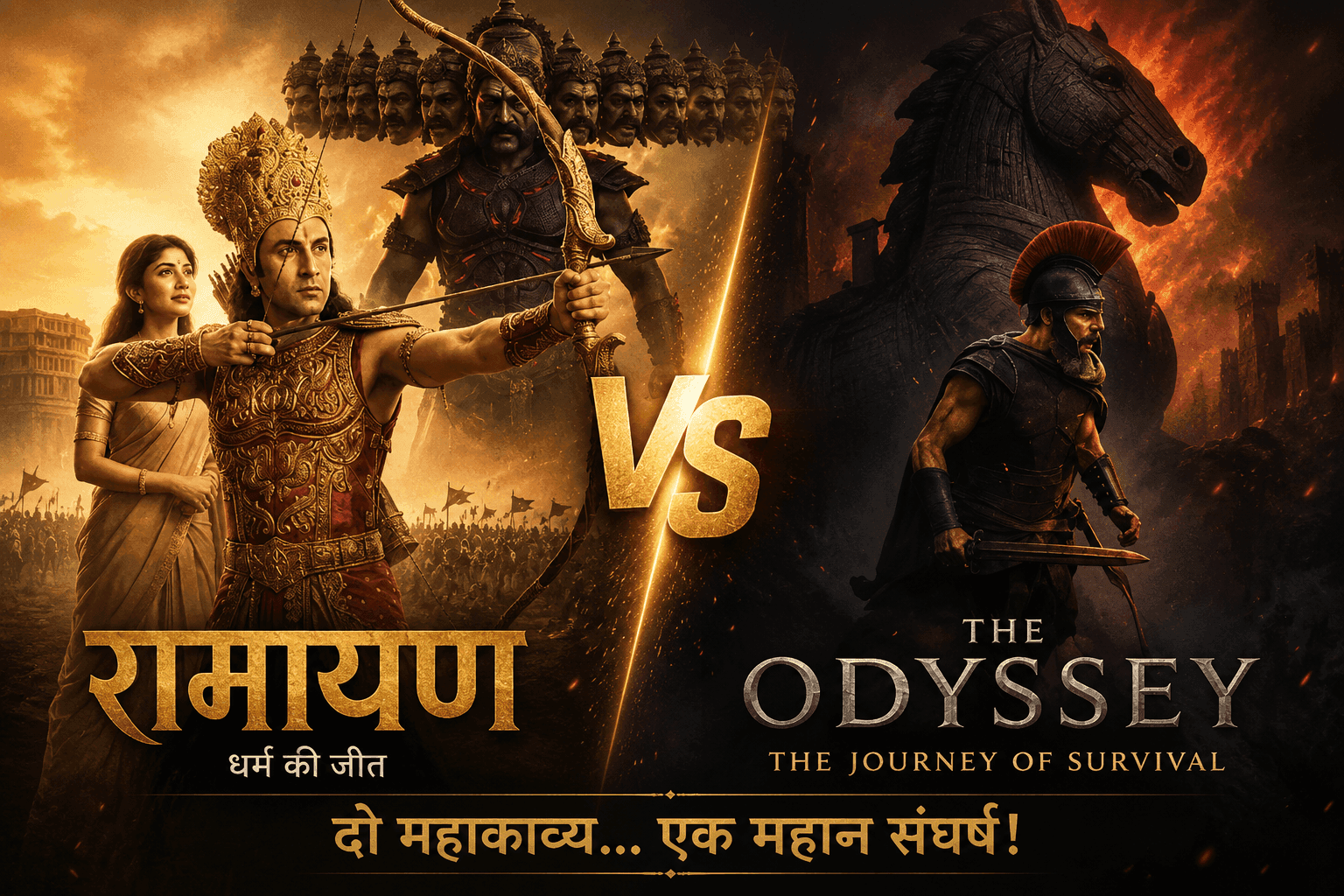 Ramayana VS The the odyssey