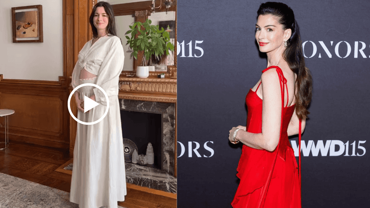 43 की उम्र में तीसरी बार मां बनेंगी Anne Hathaway, शेयर की गुड न्यूज